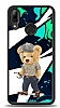 Dafoni Art Huawei P20 Lite Thoughtful Teddy Bear Klf