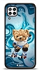 Dafoni Art Huawei P40 Lite Skating Teddy Bear Klf