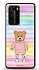 Dafoni Art Huawei P40 Pro Chic Teddy Bear Klf
