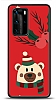 Dafoni Art Huawei P40 Pro Christmas Bear Klf