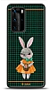 Dafoni Art Huawei P40 Pro Lady Rabbit Klf