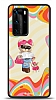 Dafoni Art Huawei P40 Pro Pinky Bear Klf