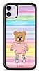 Dafoni Art iPhone 11 Chic Teddy Bear Klf