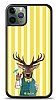 Dafoni Art iPhone 11 Pro Coctail Deer Klf