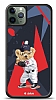 Dafoni Art iPhone 11 Pro Max Baseball Bear Klf