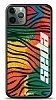 Dafoni Hologram iPhone 11 Pro Max Kiiye zel Tropical Color Klf