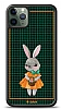 Dafoni Art iPhone 11 Pro Max Lady Rabbit Klf