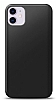 iPhone 11 Siyah Mat Silikon Klf