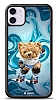 Dafoni Art iPhone 11 Skating Teddy Bear Klf
