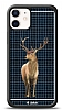Dafoni Art iPhone 12 Mini 5.4 in Midnight Deer Klf