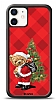 Dafoni Art iPhone 12 Mini 5.4 in Santa Bear Klf
