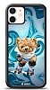 Dafoni Art iPhone 12 Mini 5.4 in Skating Teddy Bear Klf