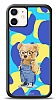 Dafoni Art iPhone 12 Mini 5.4 in Student Teddy Bear Klf
