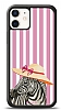 Dafoni Art iPhone 12 Mini 5.4 in Zebra Fashion Klf