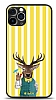 Dafoni Art iPhone 12 Pro 6.1 in Coctail Deer Klf