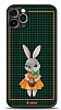 Dafoni Art iPhone 12 Pro 6.1 in Lady Rabbit Klf