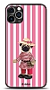 Dafoni Art iPhone 12 Pro 6.1 in Pink Pug Klf