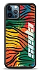 Dafoni Hologram iPhone 12 Pro Max 6.7 in Kiiye zel Tropical Color Klf