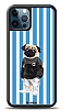 Dafoni Art iPhone 12 Pro Max 6.7 in Relax Pug Klf