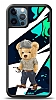 Dafoni Art iPhone 12 Pro Max 6.7 in Thoughtful Teddy Bear Klf