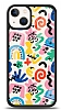 Dafoni Glossy iPhone 13 Colorful Pattern Klf