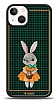 Dafoni Art iPhone 13 Mini Lady Rabbit Klf