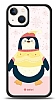 Dafoni Art iPhone 13 Mini Smiling Penguin Klf