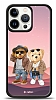 Dafoni Art iPhone 13 Pro Cool Couple Teddy Klf