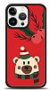 Dafoni Art iPhone 13 Pro Max Christmas Bear Klf