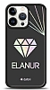 Dafoni Hologram iPhone 13 Pro Max Kiiye zel isimli Diamond Klf