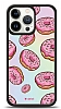Dafoni Hologram iPhone 13 Pro Max Pembe Donut Klf