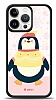 Dafoni Art iPhone 13 Pro Max Smiling Penguin Klf