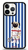 Dafoni Art iPhone 13 Pro Max Tennis Boy Pug Klf