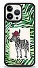 Dafoni Art iPhone 13 Pro Nature Zebra Klf
