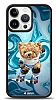 Dafoni Art iPhone 13 Pro Skating Teddy Bear Klf
