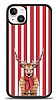 Dafoni Art iPhone 14 Plus Scarfed Deer Klf