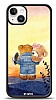 Dafoni Art iPhone 14 Plus Sunset Teddy Bears Klf