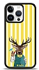 Dafoni Art iPhone 14 Pro Coctail Deer Klf