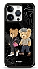 Dafoni Art iPhone 14 Pro Compatible Couple Teddy Klf