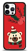 Dafoni Art iPhone 14 Pro Max Christmas Bear Klf