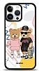 Dafoni Art iPhone 14 Pro Max Fun Couple Teddy Klf