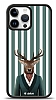 Dafoni Art iPhone 14 Pro Max Green Deer Klf