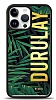 Dafoni Hologram iPhone 14 Pro Max Kiiye zel Tropikal Klf