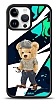 Dafoni Art iPhone 14 Pro Max Thoughtful Teddy Bear Klf
