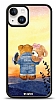 Dafoni Art iPhone 14 Sunset Teddy Bears Klf
