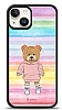 Dafoni Art iPhone 15 Chic Teddy Bear Klf