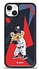 Dafoni Art iPhone 15 Plus Baseball Bear Klf