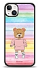 Dafoni Art iPhone 15 Plus Chic Teddy Bear Klf