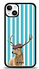 Dafoni Art iPhone 15 Plus Fedora Deer Klf