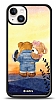 Dafoni Art iPhone 15 Plus Sunset Teddy Bears Klf